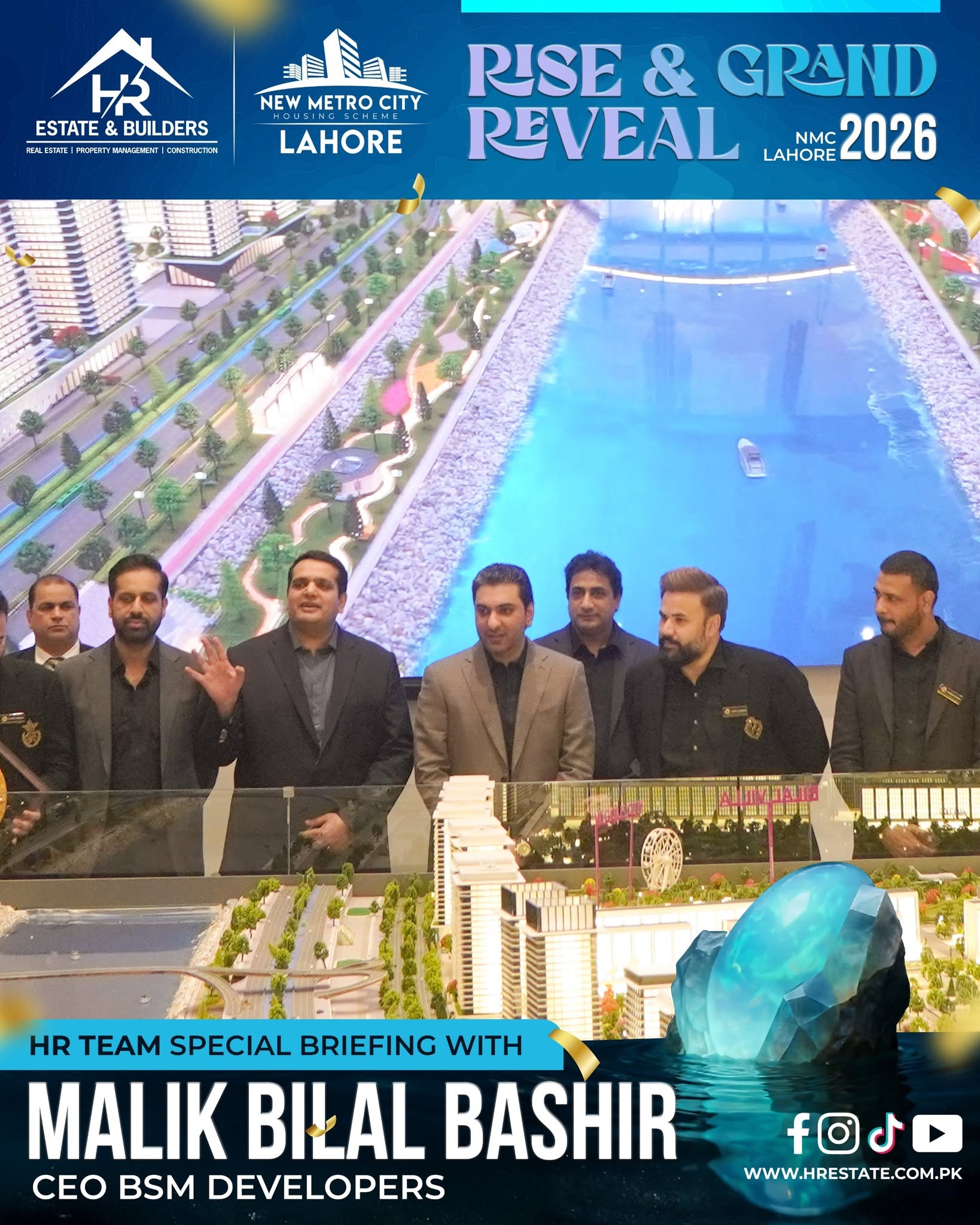HR Team special briefing with Malik Bilal Bashir CEO BSM Developers